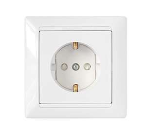 розетка 1-м сп 16а ip20 с заземл. защ. шторки бел. bylectrica рс16-317 от BTSprom.by