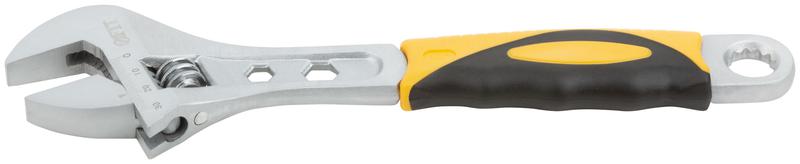  Ключ разводной "Классик" шкала увелич. захват прорезин. ручка 250мм 33мм FIT 70153 фото в каталоге от BTSprom.by