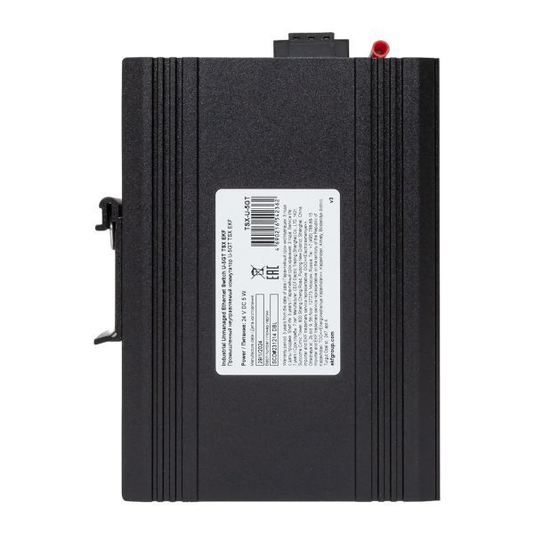  Коммутатор неуправляемый промышленный U-5GT 5 портов 10/100/1000Base-T(X) RJ45 монтаж на DIN-рейку TSX EKF TSX-U-5GT фото в каталоге от BTSprom.by