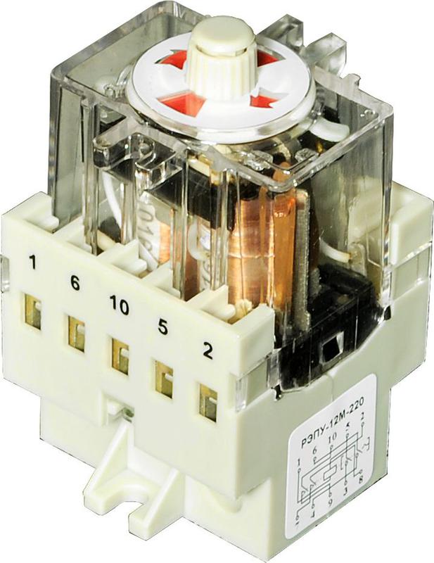реле промежуточно-указательное рэпу-12м-220-1-у3 220в пост. вниир a8120-78101352 от BTSprom.by