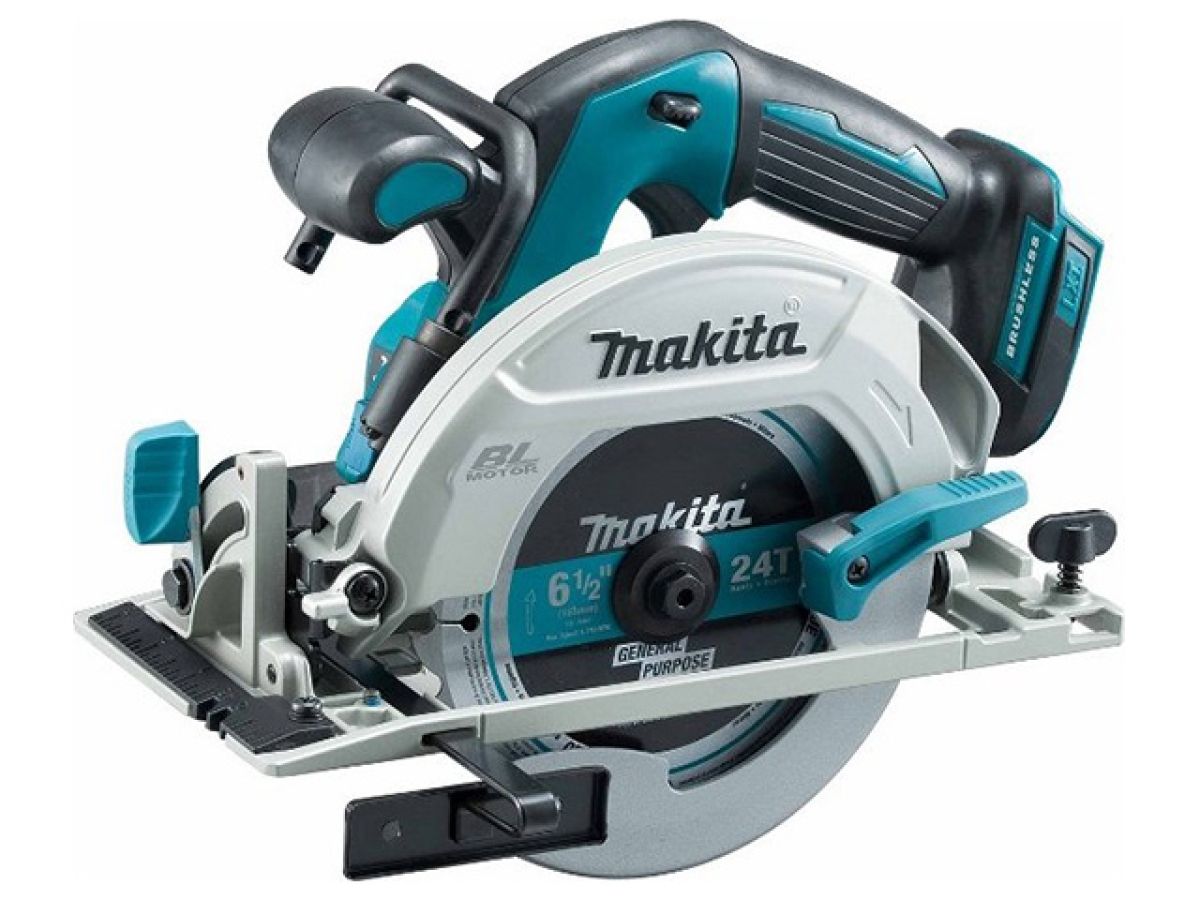 аккум. циркулярная пила makita lxt dhs 680 z в кор. (18.0 в, без аккумулятора, 165х20 мм, до 57 мм) dhs680z от BTSprom.by