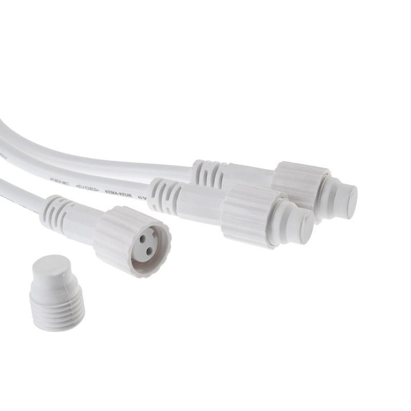  Разветвитель-Y для уличных гирлянд Professional (1 вход 3 выхода) бел. ПВХ Neon-Night 315-411 фото в каталоге от BTSprom.by