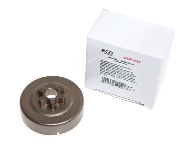 барабан сцепления csp-021 eco (цепной барабан (звездочка) 3/8" lp 6 зуб.) csp-021 от BTSprom.by