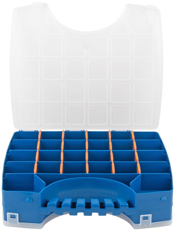  Органайзер двухсторонний 330х275х85мм 56 отделений MOS 65671М фото в каталоге от BTSprom.by