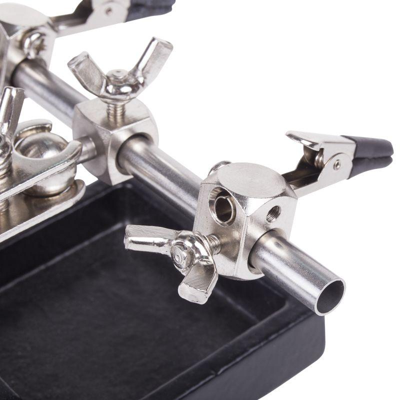  Держатель "третья рука" с лупой х3 d60 мм (ZD-10H) REXANT 12-0254 фото в каталоге от BTSprom.by