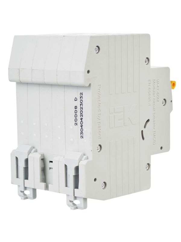  Выключатель автоматический модульный 3п D 32А 6кА ВА47-60M KARAT IEK MVA31-3-032-D фото в каталоге от BTSprom.by