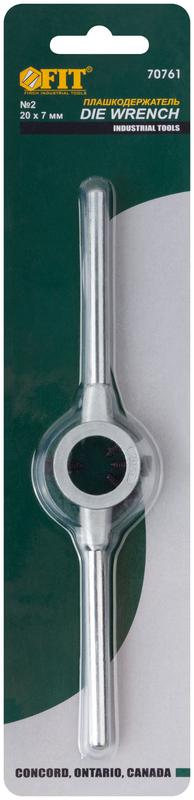  Плашкодержатель №2 20х7мм FIT 70761 фото в каталоге от BTSprom.by