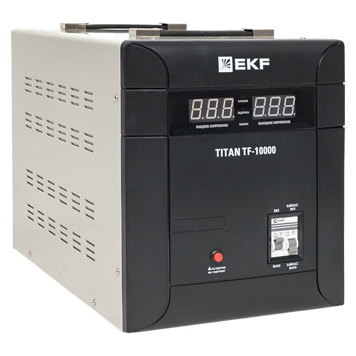 стабилизатор напряжения электронный напольного исполнения titan -тf-10000 ekf stab-tf-10000 от BTSprom.by