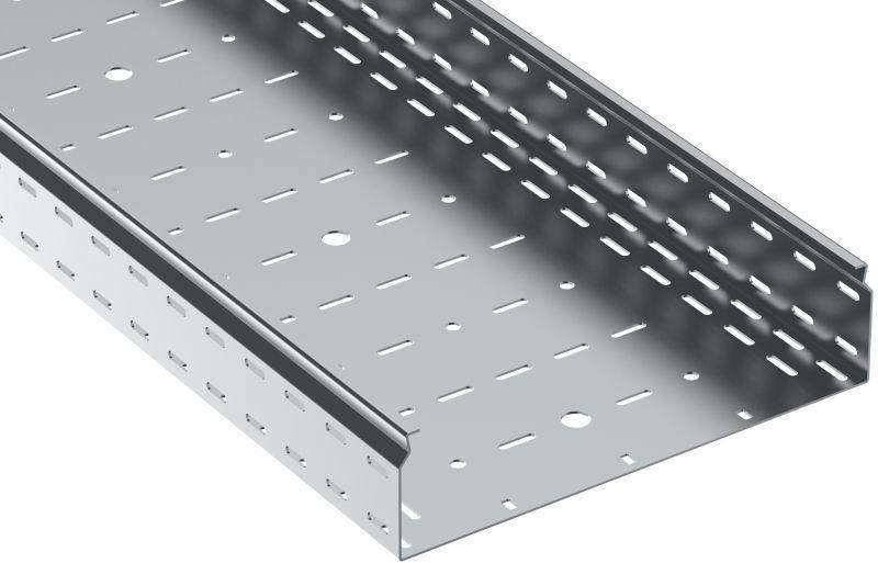 Лоток листовой перфорир. 100х400 L3000 сталь 1.5мм ESCA 7 IEK CLP10-100-400-150-3 от BTSprom.by