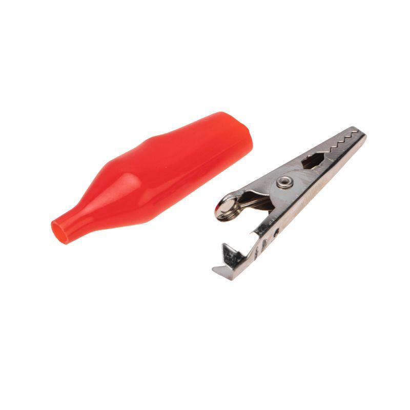  Зажим "крокодил" 5А 56мм в изоляторе (пакет Боб) (уп.2шт) Rexant 16-0003-9 фото в каталоге от BTSprom.by