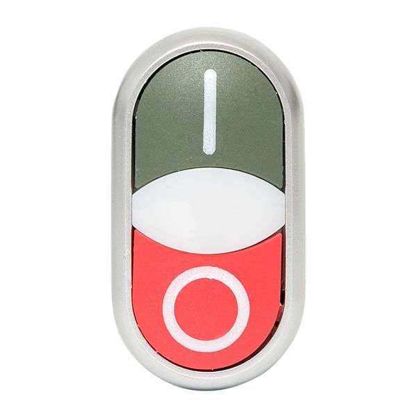  Кнопка LA32HND "Пуск-Стоп" крас./зел. с подсветкой 24В DC NO+NC EKF la32hnd-24 фото в каталоге от BTSprom.by