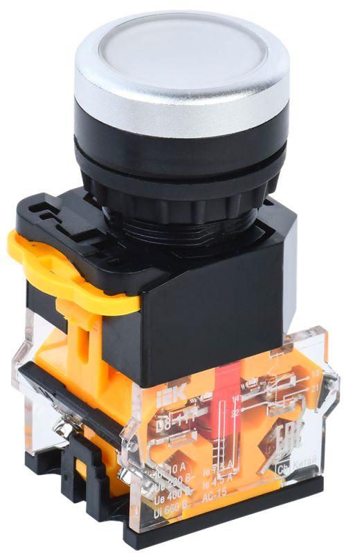 кнопка d8-11t d22мм 1но+1нз с фиксацией бел. karat iek bbt30-11t-3-21-k01 от BTSprom.by кнопка d8-11t d22мм 1но+1нз с фиксацией бел. karat iek bbt30-11t-3-21-k01 от BTSprom.by