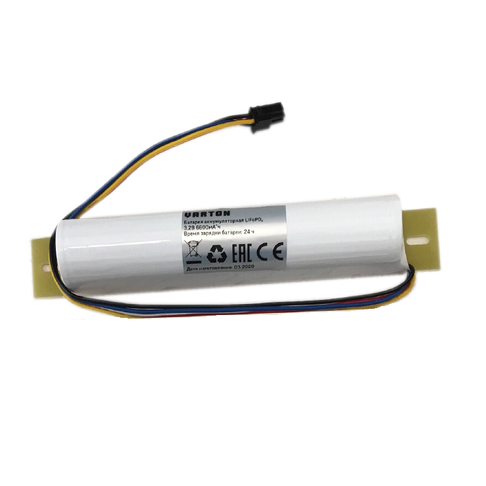 батарея аккумуляторная для блока аварийного питания em-utility 50-300в литий-железо-фосфатная varton v4-em-00.0064.adv-6600 от BTSprom.by