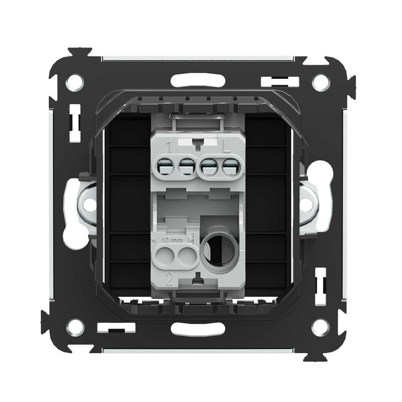  Выключатель 1-кл. СП Avanti "Черный матовый" DKC 4412103 фото в каталоге от BTSprom.by