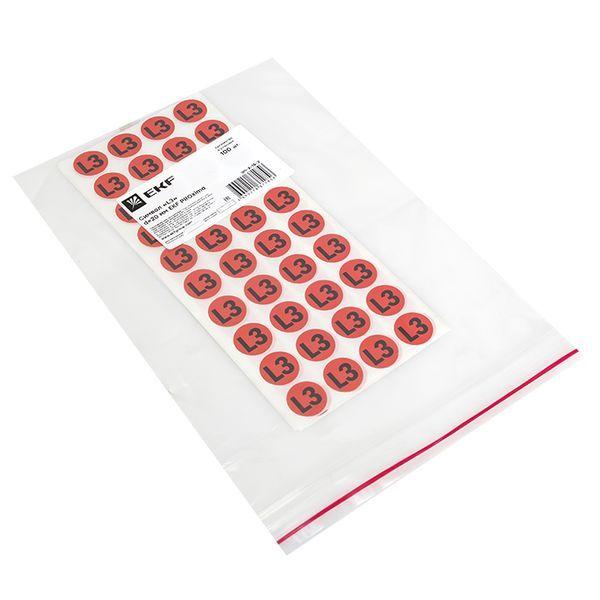  Наклейка "L3" d20мм PROxima EKF an-2-15-2 фото в каталоге от BTSprom.by