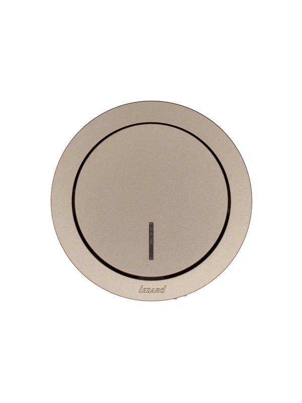  Выключатель 1-кл. СП OSEN 10А IP20 с подсветкой механизм титан LEZARD 743-3788-111 фото в каталоге от BTSprom.by