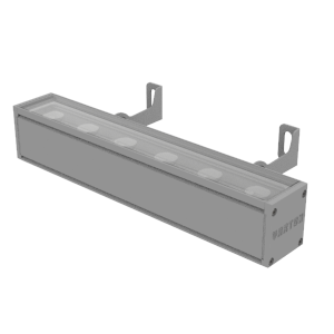 светильник светодиодный regula 2.0 300мм 6вт amber 20х40град. архитектурный для сборки в линию ral7045 сер. муар varton v1-g1-72333-21l29-66006ar от BTSprom.by