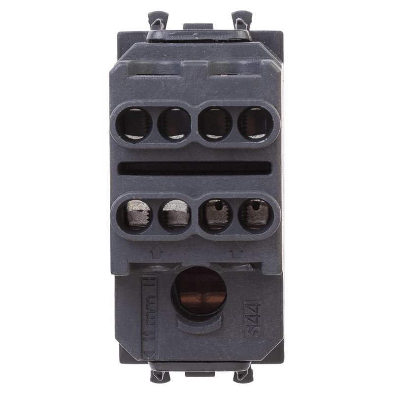  Инвертор модульный 1-кл. 1мод. Avanti "Закаленная сталь" 16А сер. DKC 4404121 фото в каталоге от BTSprom.by