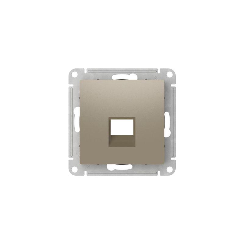  Накладка AtlasDesign для информационных функций типа Keystone шампань SE ATN000584 фото в каталоге от BTSprom.by