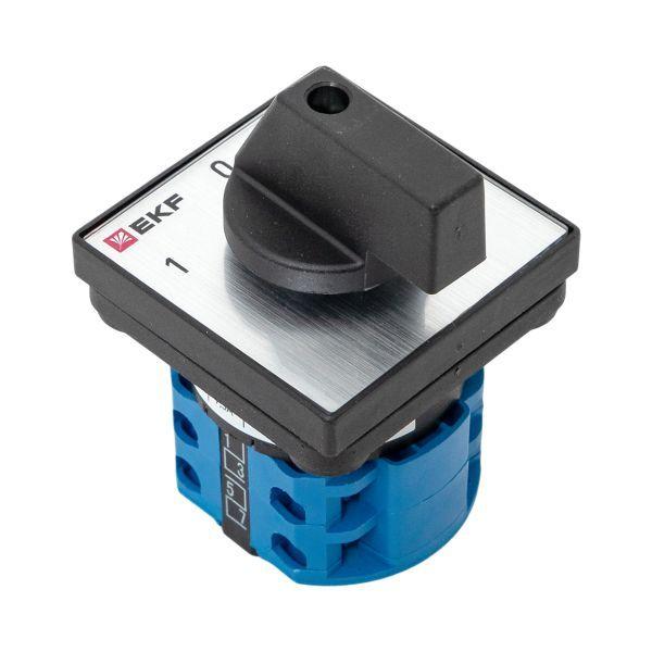  Переключатель кулачковый ПК-1-42 2П 10А "1-0-2" EKF pk-1-42-10 фото в каталоге от BTSprom.by