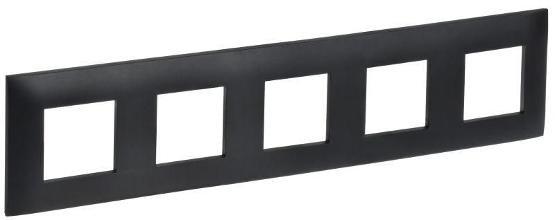рамка 5-м skandy sk-f05bl черн. iek sk-m52-k02 от BTSprom.by