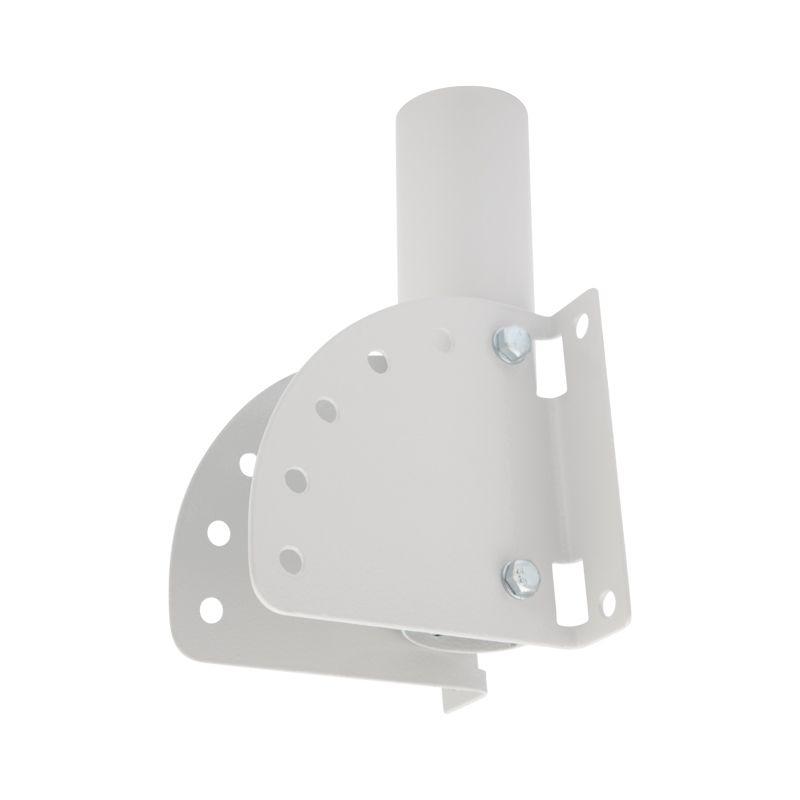  Кронштейн для консольного светильника КР-3.1 накладного монтажа или под бандажную ленту с переменным углом сер. (сталь 2мм 230х150х150 d51) Rexant 607-400 фото в каталоге от BTSprom.by