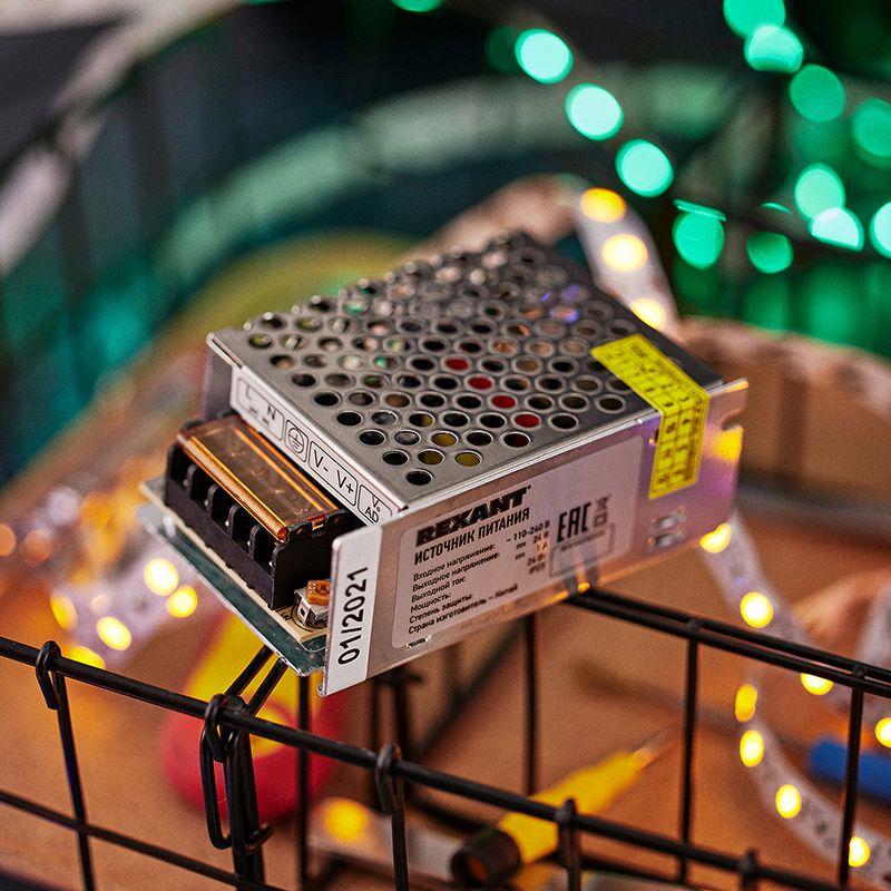  Источник питания 220В AC/24В DC 1A 24Вт с разъемами под винт без влагозащ. IP23 Rexant 201-024-1 фото в каталоге от BTSprom.by