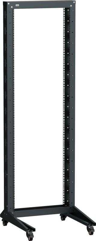 стойка 1-рамная на рол. 10u 600х600мм черн. linea f itk lf05-10u66-1rm от BTSprom.by
