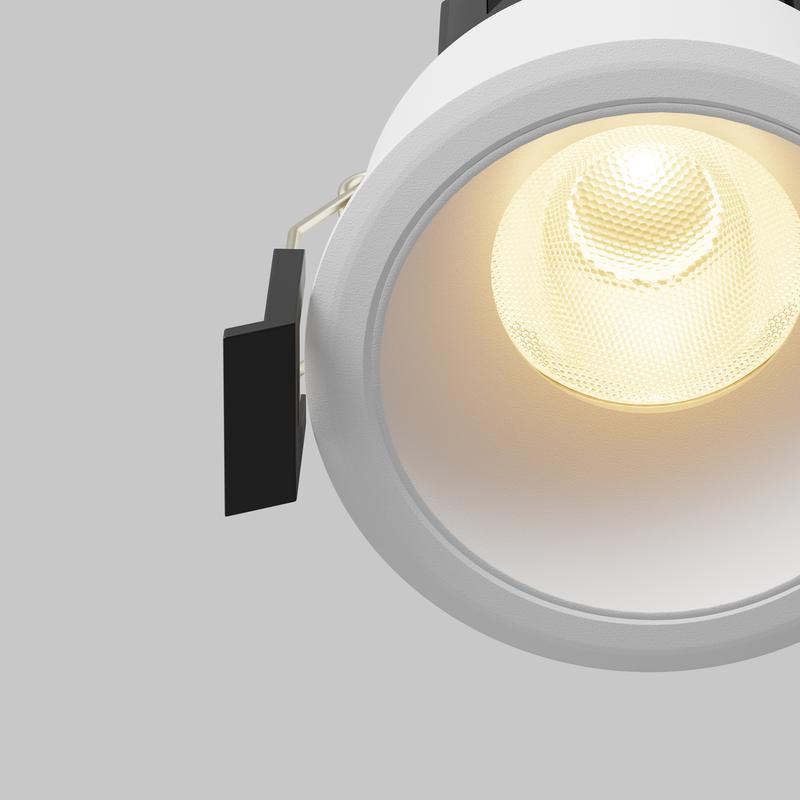  Светильник Dip 2700К 10Вт 50град. встраив. Maytoni DL115-10W-2.7K-W фото в каталоге от BTSprom.by
