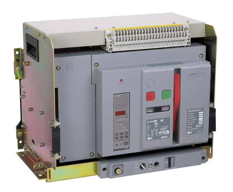 выключатель автоматический воздушный 4п 3200а 80ка ва-732 расцеп. м выкатн. dekraft 27140dek от BTSprom.by