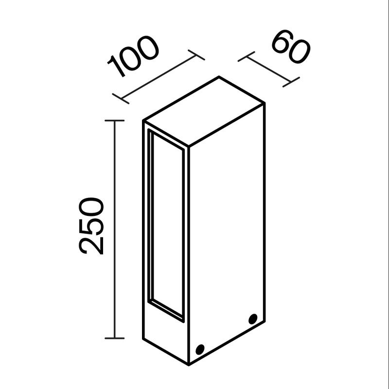  Светильник Hof 6Вт 3000К IP65 ландшафтный Maytoni O422FL-L6GF фото в каталоге от BTSprom.by