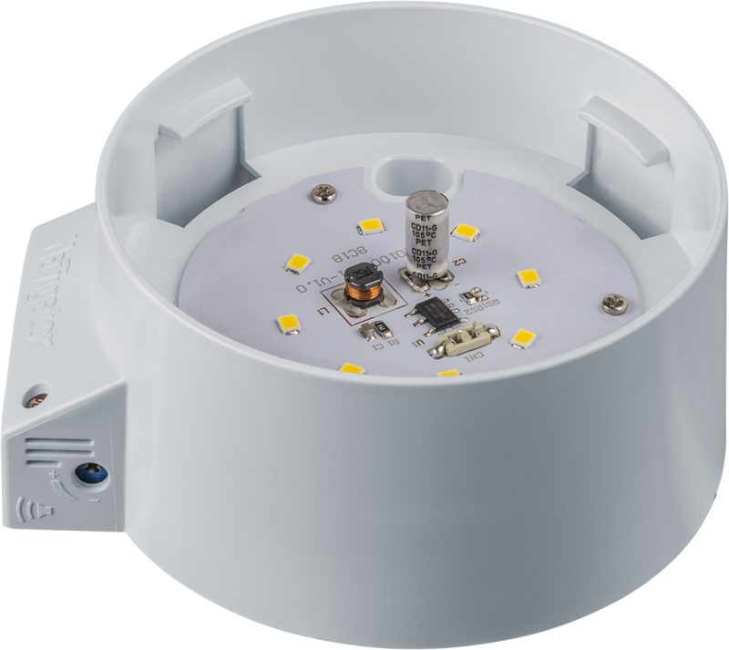 светильник светодиодный 80 345 dpb-03-led 6вт 4000к ip20 480лм жкх с оптико-акустич. датчиком без рассеив. navigator 80345 от BTSprom.by