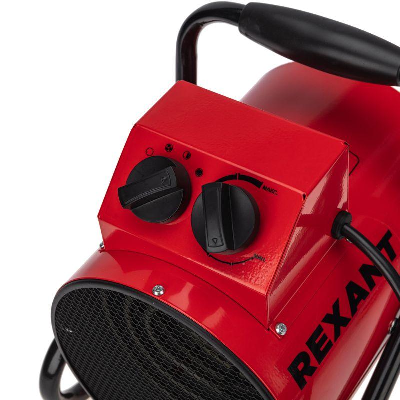  Пушка тепловая цилиндрическая подставка 3кВт Rexant 60-0002 фото в каталоге от BTSprom.by