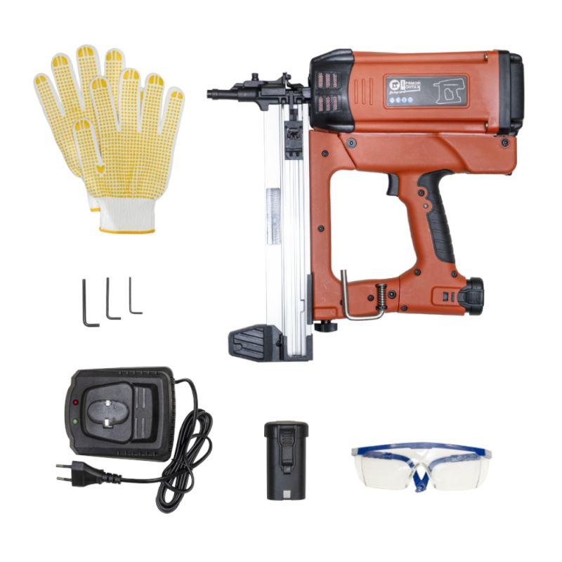  Пистолет монтажный газовый гвоздезабивной 90Дж 7.2В Промрукав PR08.17903 фото в каталоге от BTSprom.by