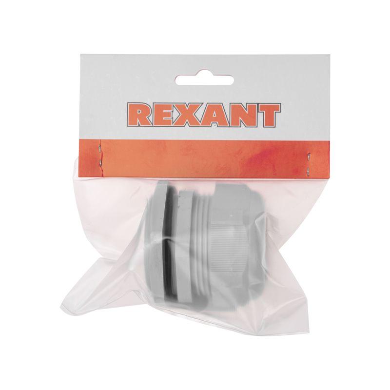  Ввод кабельный PG-48 (34-44мм) сер. комплект (уп.1шт) Rexant 07-8048-A1 фото в каталоге от BTSprom.by