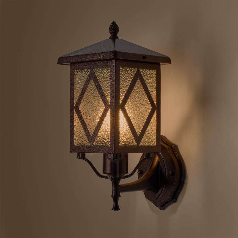  Светильник Heim 1х40Вт E27 IP44 бра настен. Voltega VGL7210WL-01BR фото в каталоге от BTSprom.by