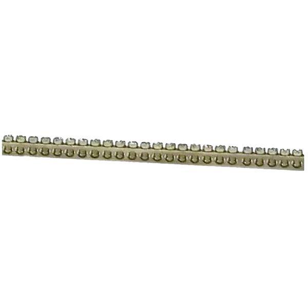 шина pen "ноль-земля" (6х9 мм) 1м 140 отв. для щитов nova unix unix65 ekf nv-k140 от BTSprom.by
