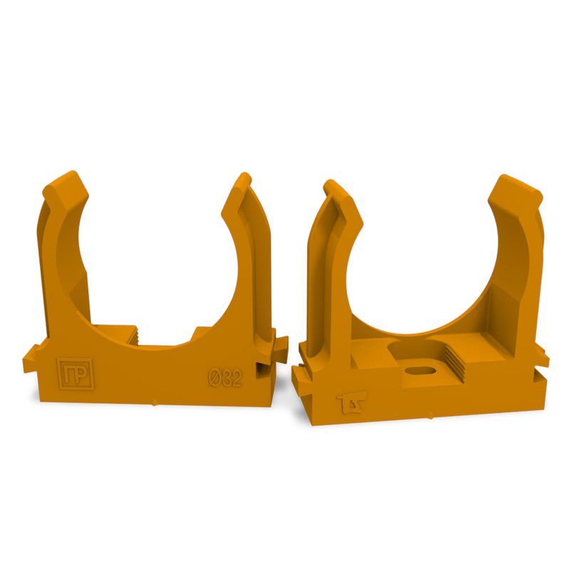 держатель для труб (клипса) d32мм для монтажн. пистолета оранж. промрукав pr13.0154 от BTSprom.by