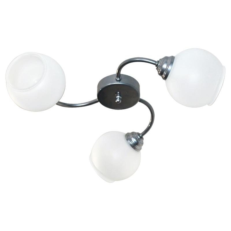 светильник нсб 01-3х60-133 "камила" 131 плафон 8248 люстра реновация матов. хром (групп. упак.) элетех 1005404137 от BTSprom.by