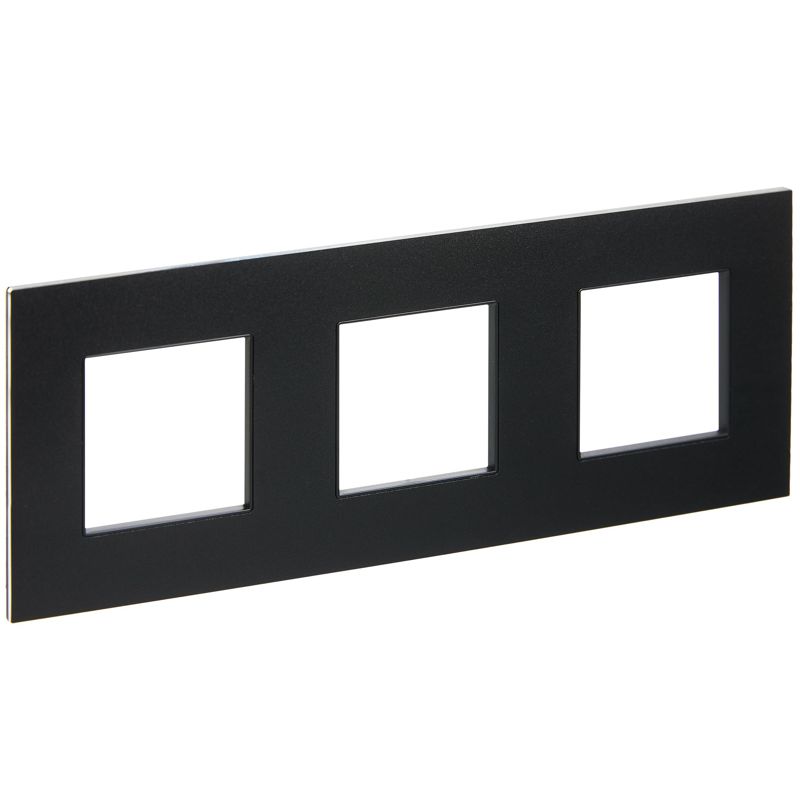 рамка 3-м skandy sk-f33bl металл черн. iek sk-m32-m-k02 от BTSprom.by