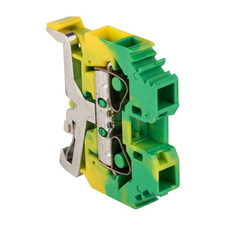 колодка клеммная jxb-s-6 41а (282-107) пружинная земля ekf plc-jxb-s-6pe от BTSprom.by