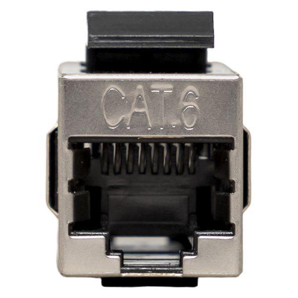  Адаптер проходной Keystone RJ45-RJ45 кат.6 экранир. TERACOM PRO EKF TRP-INLC-KSTN-6FTP фото в каталоге от BTSprom.by