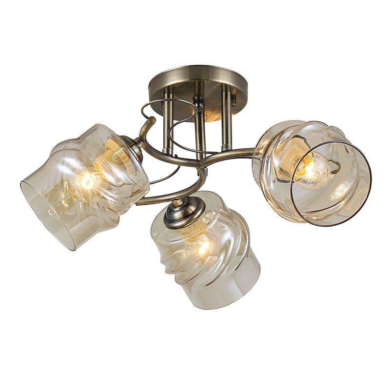 люстра carmela 9080-303 3хe27 40вт модерн rivoli б0052676 от BTSprom.by