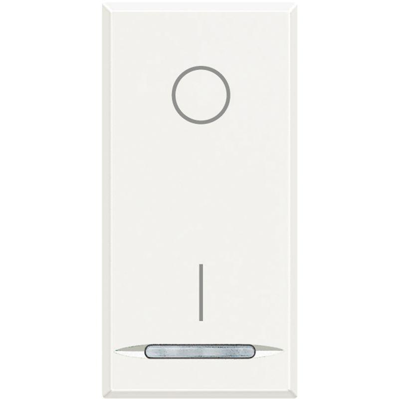 выключатель 1-кл. 2п 1мод. сп axolute 16а ip2x 250в 20ax бел. leg btc hd4002 от BTSprom.by