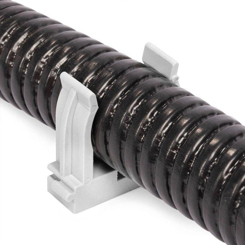  Держатель для труб (клипса) d32мм для монтажн. пистолета КМП черн. Fortisflex 89339 фото в каталоге от BTSprom.by