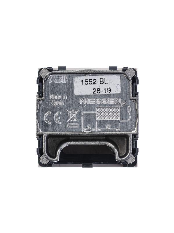  Розетка телевизионная одиночная TV/R/SAT 2мод. Zenit с накладкой бел. ABB 2CLA225130N1101 фото в каталоге от BTSprom.by