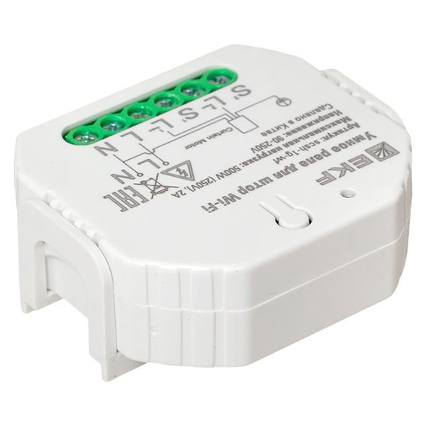  Реле для штор в подрозетник Умное Wi-Fi Connect EKF scsh-1g-wf фото в каталоге от BTSprom.by