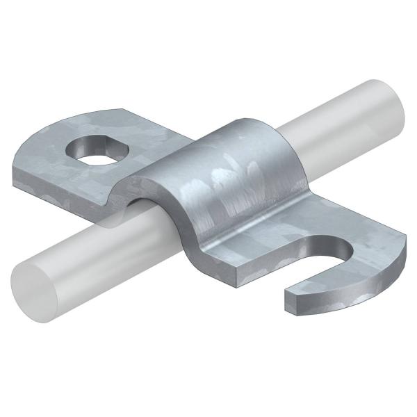 скоба зажимная для проволоки и молниеприемников 156 16 obo 5228220 от BTSprom.by