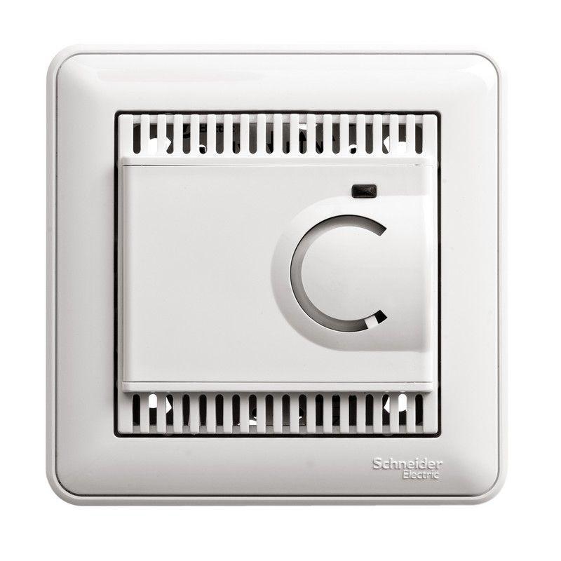 термостат электрон. w59 10а для теплого пола с датчиком бел. se tes-151-18 от BTSprom.by