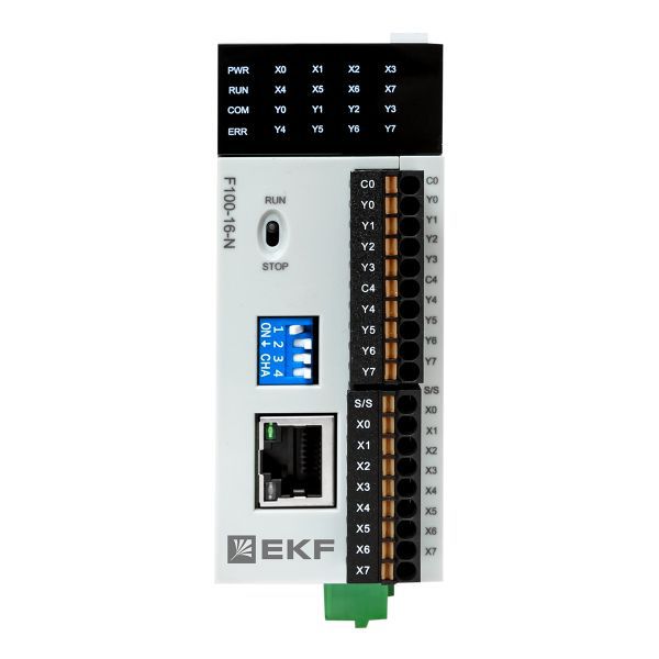  Контроллер программируемый F100 16 в/в N PRO-Logic PROxima EKF F100-16-N фото в каталоге от BTSprom.by